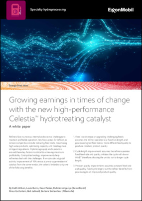 With Celestia catalyst ExxonMobil set about benefiting from all 3 margin opportunities – simultaneously achieving increased feed rate, cycle length, and improved product quality.