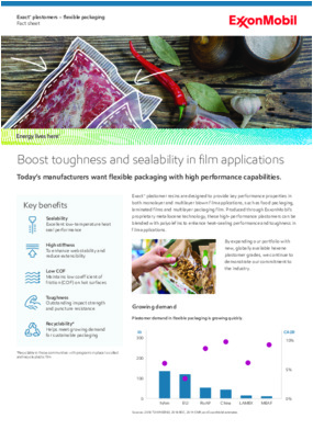 Today’s manufacturers want flexible packaging with high performance capabilities.