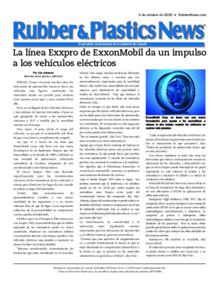 ExxonMobil Corp. se lanza con una nueva formulación para ayudar a los neumáticos a retener el aire incluso cuando los vehículos se vuelven más pesados.