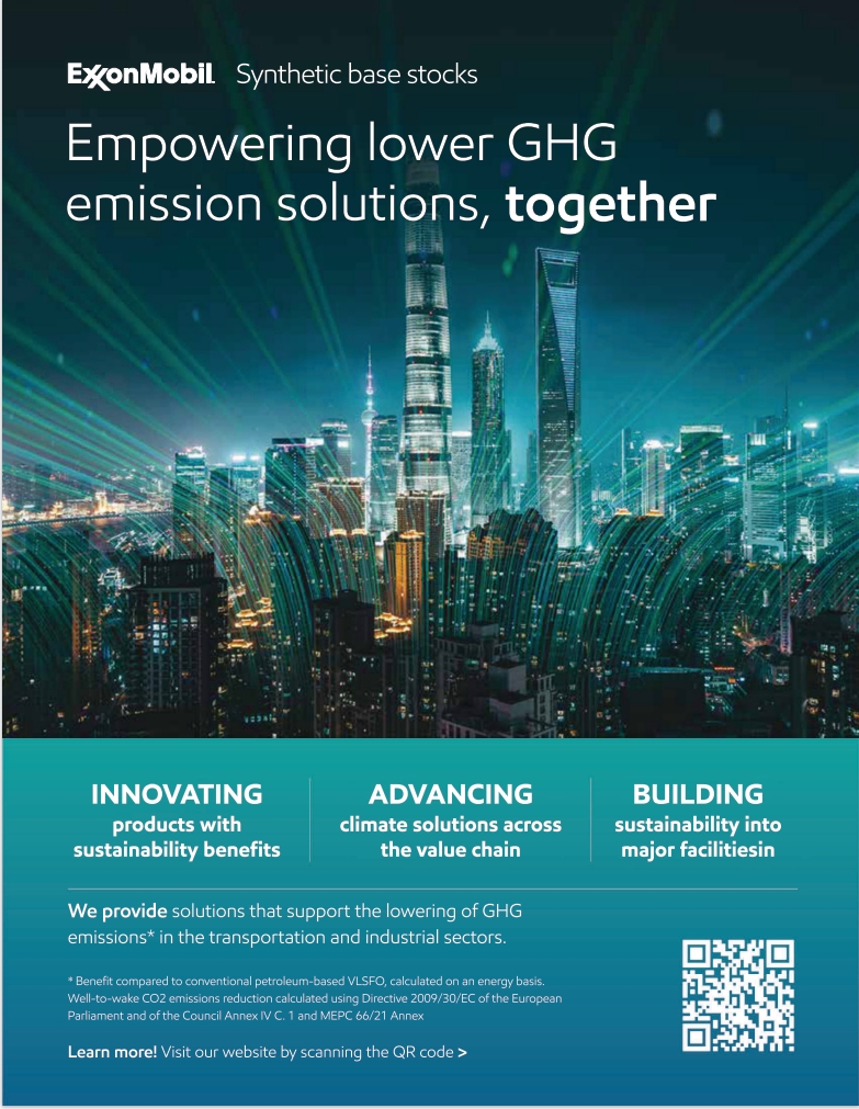 We provide solutions that support the lowering of GHG emissions* in the transportation and industrial sectors. *Benefit compared to conventional petroleum-based VLSFO, calculated on an energy basis. Well-to-wake CO2 emissions reduction calculated using Directive 2009/30/EC of the European Parliament and of the Council Annex IV C. 1 and MEPC 66/21 Annex 5

