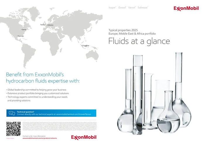 Typical properties for Fluids, 2025 version