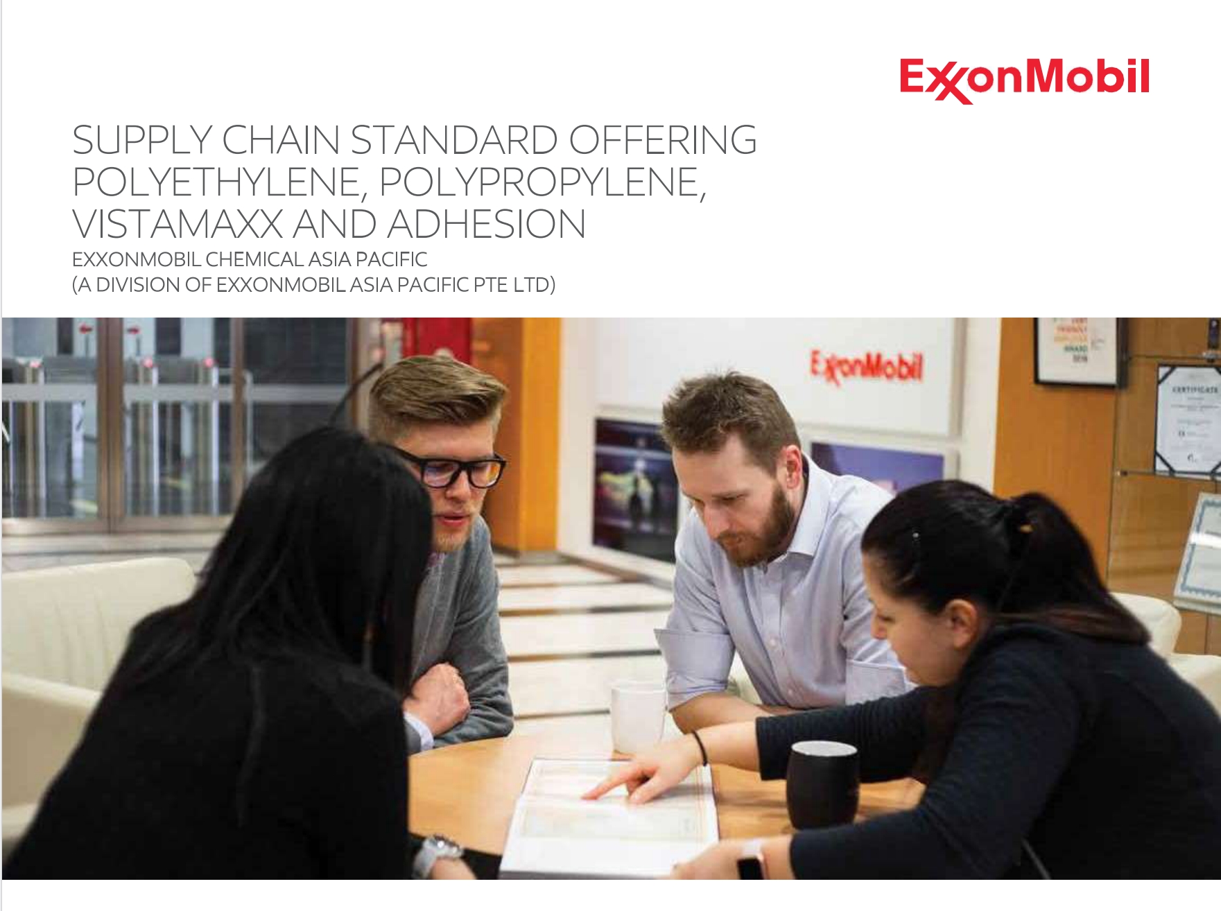At ExxonMobil, we are dedicated to provide an exceptional customer experience with years of supply chain knowledge, capability and experience.   This document gives a complete guide for all our Supply Chain Standard Offering available to our valued customers. 