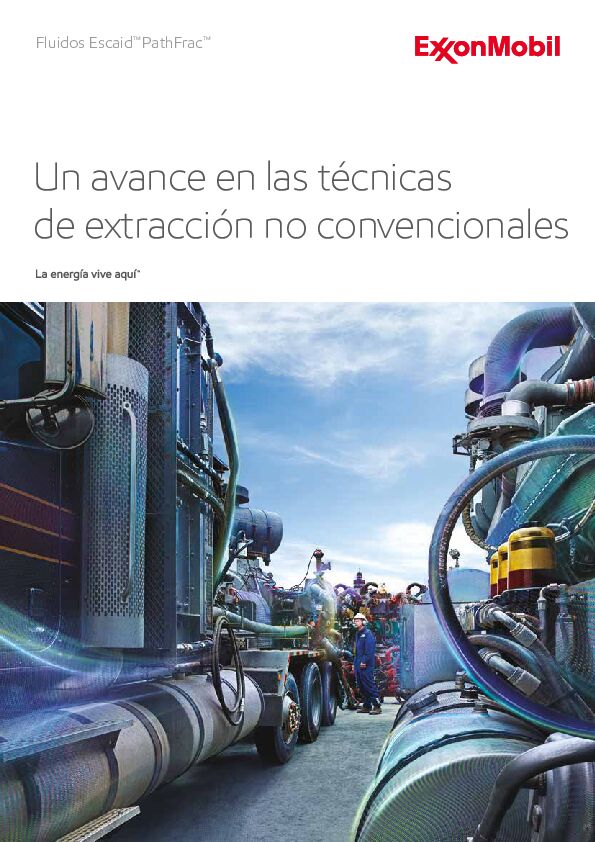 La fracturación hidráulica requiere fluidos que tengan un alto desempeño en condiciones extremas dentro del pozo. La composición de los fluidos de fracturación puede variar ampliamente según el tipo de geología. La gran mayoría de los pozos son fracturados con fluidos base agua, cuya composición es de 99,5% de agua y arena y 0,5% de aditivos. Los aditivos, aunque se incluyen en bajas concentraciones, proporcionan mejoras vitales para aumentar el rendimiento. Purificado a través de un proceso de hidrogenación avanzado, el fluido Escaid™ PathFrac™ facilita, de forma efectiva, la incorporación de aditivos que mejoran el rendimiento de las formulaciones de fluidos de fracturación.