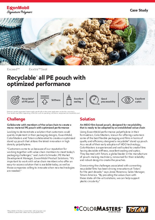A collaboration between ExxonMobil, Colormasters and Totani