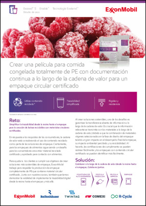 Ahora se puede fabricar preestirado eléctrico de alto rendimiento con polímeros circulares certificados sin comprometer el rendimiento, lo que ayuda a los clientes a crear soluciones con beneficios de sostenibilidad.