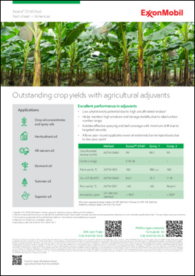 Learn how Exxsol™ D145 fluid is delivering excellent performance in the Americas. 