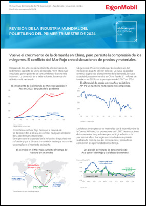 El crecimiento de la demanda vuelve a China, pero se mantiene la compresión de los márgenes; Conflicto en el Mar Rojo que crea dislocaciones de precios y materiales