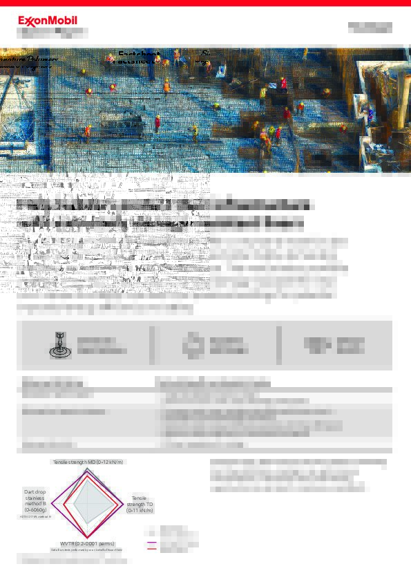 Exceed™ Tough+ performance polymers offer a new benchmark for dart impact resistance in construction class-A and other highly demanding solutions that require eXtreme Performance.