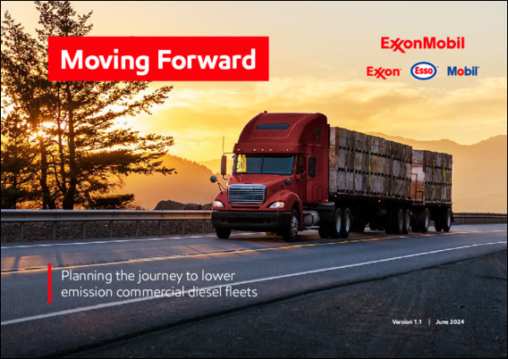 Download the white paper to plan your journey to lower emission commercial diesel fleets.