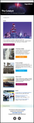 Stay up to date on catalyst and process technology in the refining, gas and chemical industries with The Catalyst newsletter. It provides valuable information about emerging trends, case studies and upcoming events.