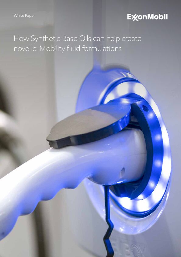 Abstract. In the last decade, the automotive industry has seen rapid changes looking to improve fuel economy and energy efficiency in mechanical systems. These changes present new requirements and specifications for automotive lubricants.
