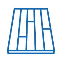 Icon of flooring planks describing NEO 2.0 flooring.