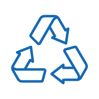 回收符号图标，表示回收