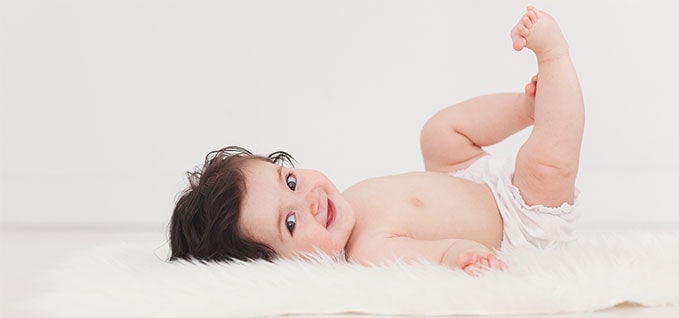 Baby Laying down