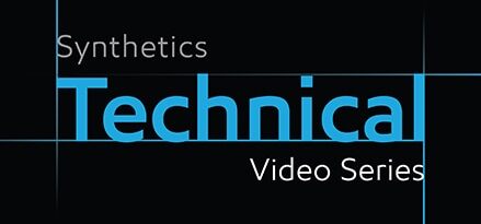 synthetics technical video series in black background
