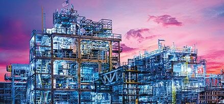 ExxonMobil Chemical plant in Baytown, Texas