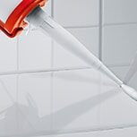 Shower sealants application