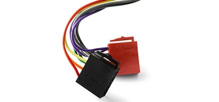 Cable Autoradio chords using DTDP plasticizer