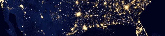 Exx-wash lights night sky