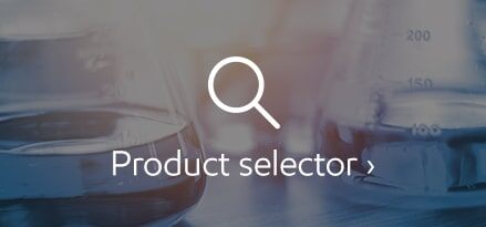 product selector with beakers