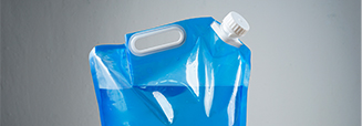 Water packaged in stand-up pouches