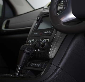 automotive interior console image