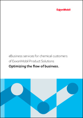 electronic brochure describing the eBusiness services available to chemical customers