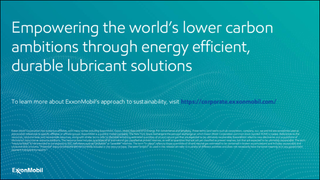We provide solutions that support the lowering of GHG emissions in the transportation and industrial sectors. By supplying base stocks and formulating finished lubricants that can help to improve fuel economy and offer the potential for enhanced energy efficiency.
