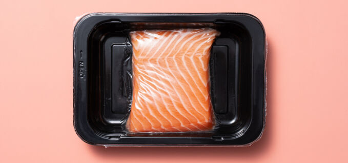 Packaged salmon
