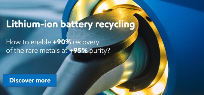 Lithium-ion battery recycling banner SM