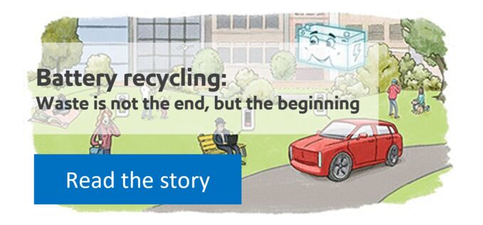 Battery recycling story banner SM