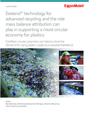 Certified-circular polymers help to drive the demand for using plastic waste as a valuable feedstock