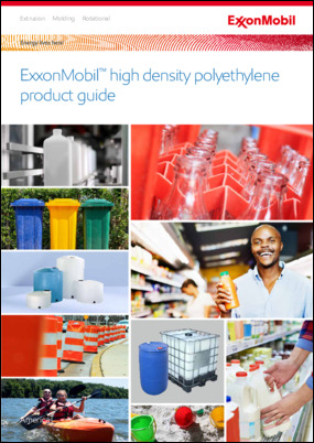 ExxonMobil HDPE and Paxon HDPE resin grades offer good processability combined with inherent stiffness and toughness for blow molding, rotational molding, injection molding and extrusion.