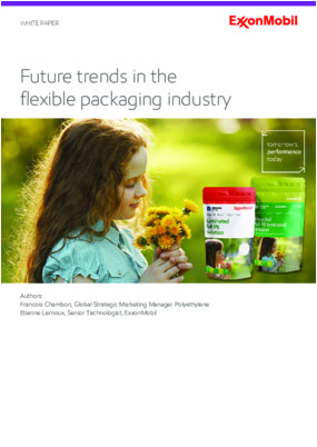 While demand for chemicals and plastics is being fueled by a growing global population and middle class, other trends are affecting the packaging landscape. Read ExxonMobil’s view of what will impact the flexible packaging industry moving forward in this technical whitepaper.