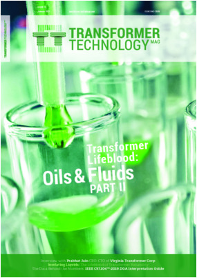 A study was conducted to assess the compatibility between each of four leading transformer oil products and each of eight common transformer component materials.