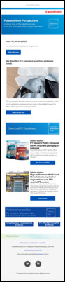 Here is the latest issue of Polyethylene Perspectives, a monthly newsletter dedicated to polyethylene-based products and solutions. Discover how ExxonMobil unpacks the effects of e-commerce channel growth on packaging trends.